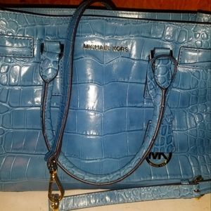 Barely used MK alligator bag